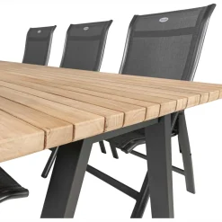 TASTE by 4 Seasons  Ambassador 240 x 100 cm Alice 6 tuinset anthracite< Tuinsets