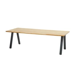 Tuintafels-TASTE by 4 Seasons  Ambassador tuintafel 240 x 100 teak anthracite