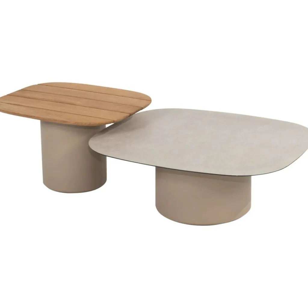 Tuintafels-TASTE by 4 Seasons Demi salontafel set latte