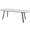 Tuintafels-TASTE by 4 Seasons  Manolo keramiek tuintafel 240 x 103 cm antraciet