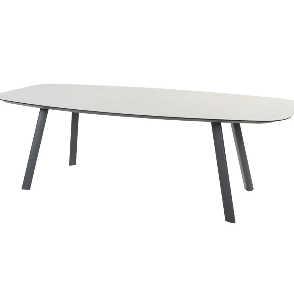 Tuintafels-TASTE by 4 Seasons Manolo keramiek tuintafel 240 x 103 cm antraciet