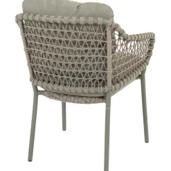 Tuinsets-TASTE by 4 Seasons  Prado ø 160 cm Jura 4 tuinset olijfgroen