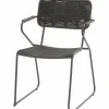 TASTE by 4 Seasons  Swing stapelbare tuinstoel anthracite< Tuinstoelen