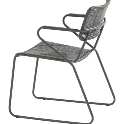 TASTE by 4 Seasons  Swing stapelbare tuinstoel anthracite< Tuinstoelen