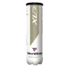 Tecnifibre XLD tennisballen 4-pack geel< Tennisballen