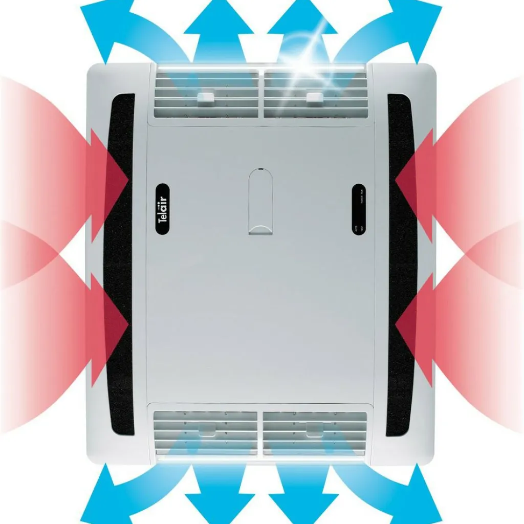 Airco's-Telair DualClima 8400H airco antraciet