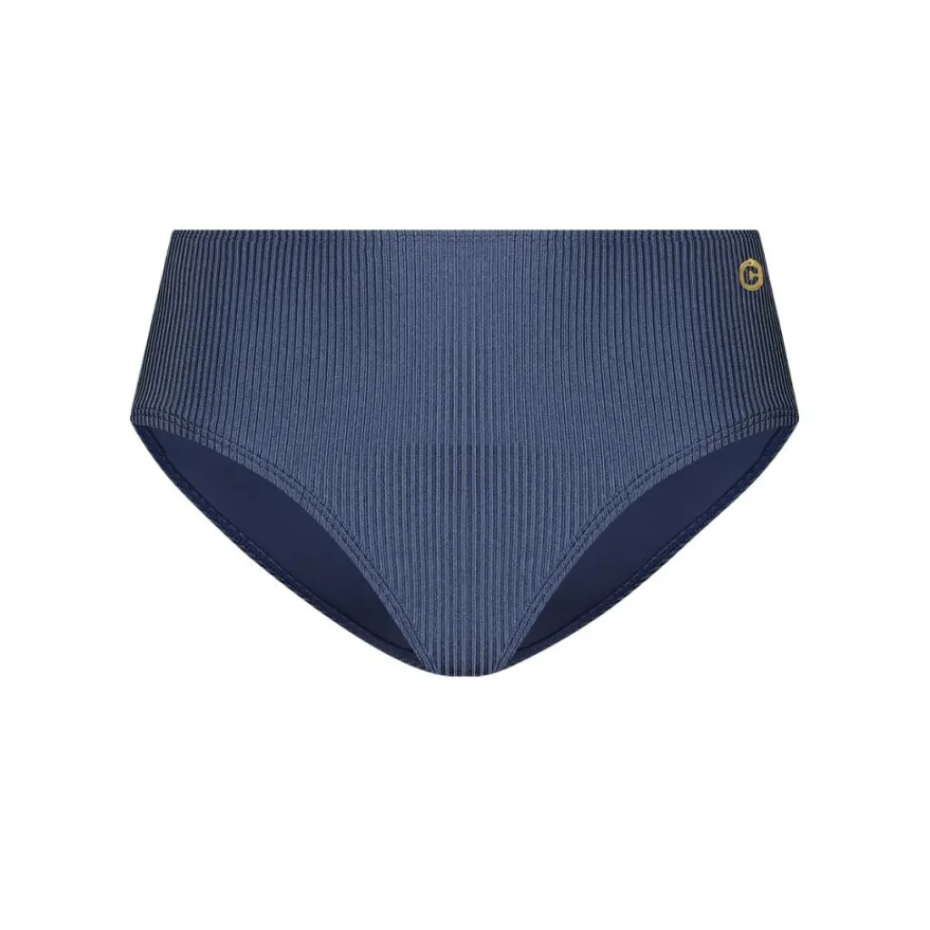 Ten Cate Beach Midi bikini broekje dames shiny indigo< Bikini