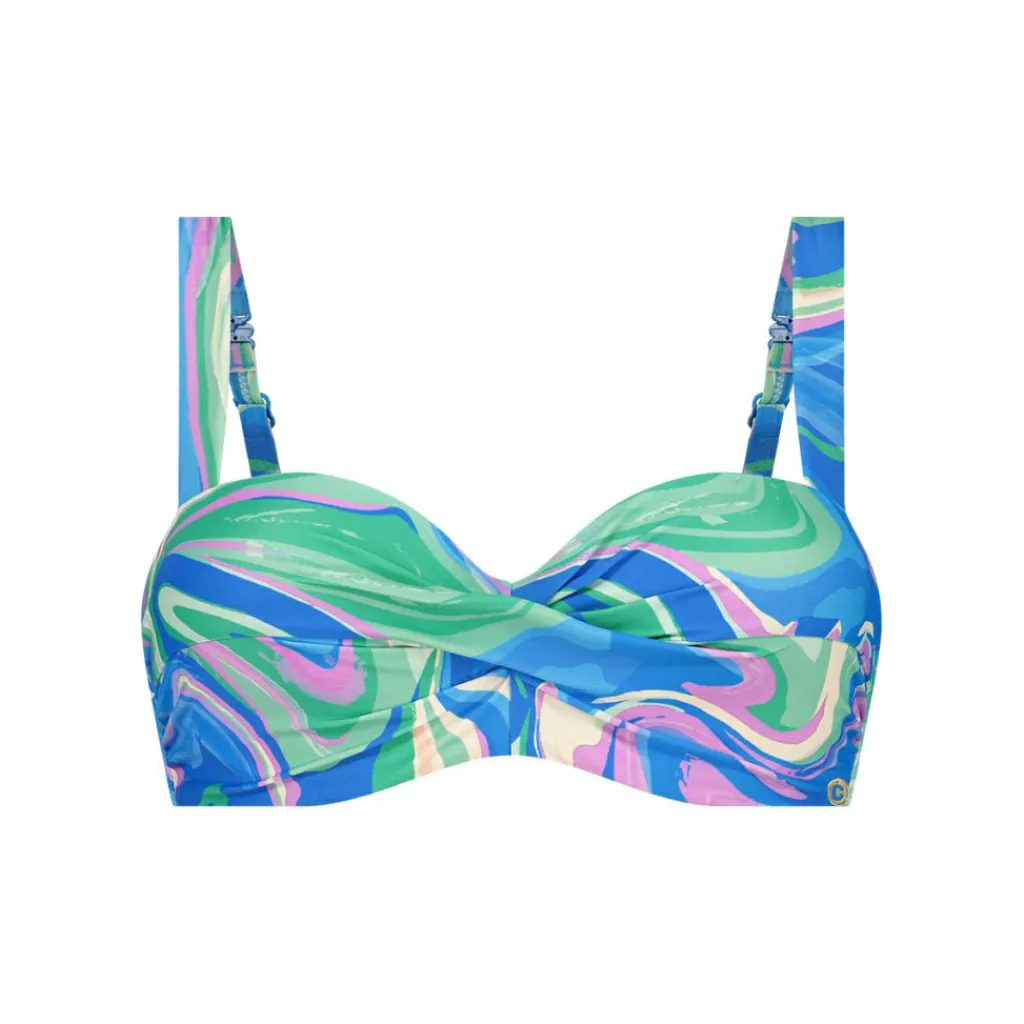 Bikini-Ten Cate Beach Twisted bikini top dames swirl