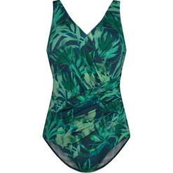 Badpakken-Ten Cate Swim Badpak dames water lily teal