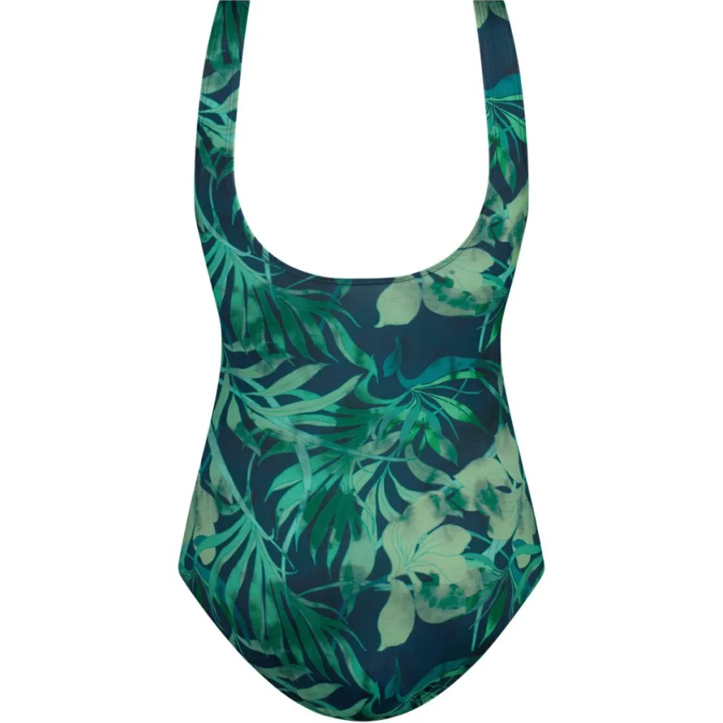 Badpakken-Ten Cate Swim Badpak dames water lily teal