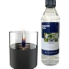 Tenderflame Lilly 10 & Tenderfual 0,5 liter Giftset tafelvuur black< Sfeerhaarden