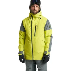 Tenson Aerismo winterjas heren acid lemon< Ski Jassen|Wintersport