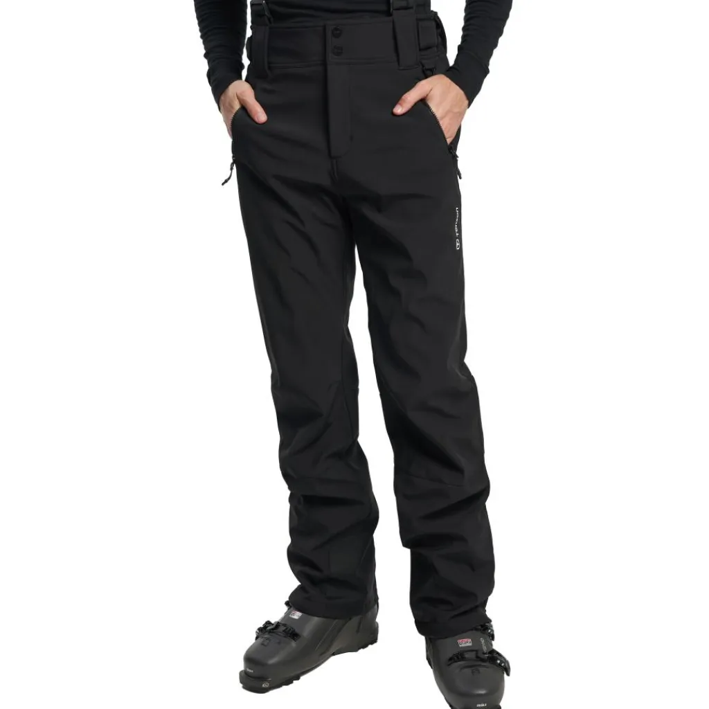 Tenson Cygnus softshell skibroek heren black< Skibroeken|Wintersport