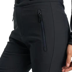 Tenson Grace softshell skibroek dames black< Skibroeken|Wintersport