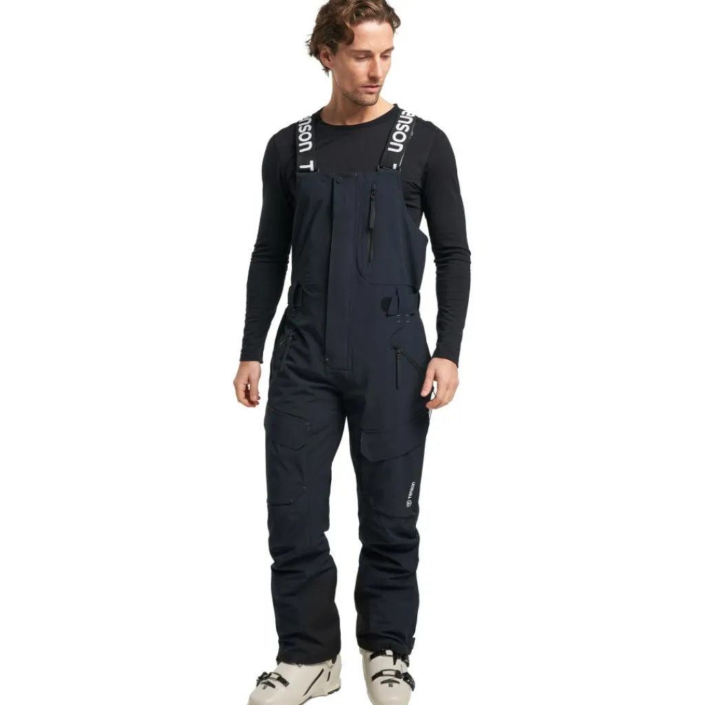 Skibroeken|Wintersport-Tenson Sphere Bib skibroek heren tap shoe