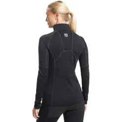Tenson TXlite Half Zip skipully dames black< Wintersport|Skipullies
