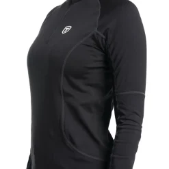 Tenson TXlite Half Zip skipully dames black< Wintersport|Skipullies