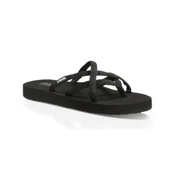Teva Olowahu slippers dames mix black on black< Slippers