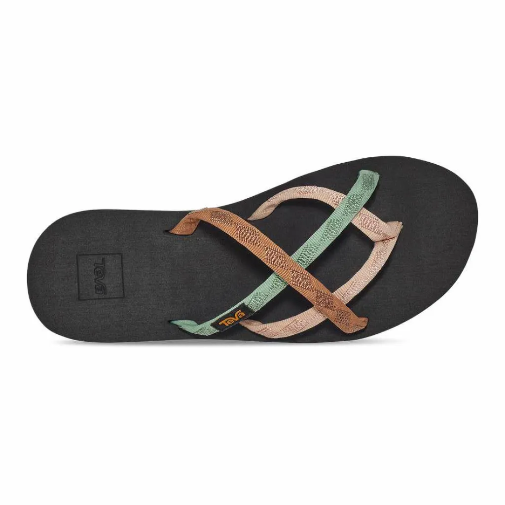 Teva Olowahu slippers dames mixed b maple sugar multi< Slippers