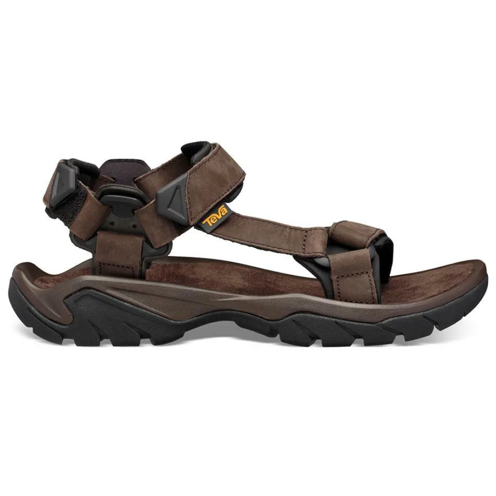 Teva Terra Fi 5 Universal Leather sandalen heren turkish coffee< Outdoor Sandalen