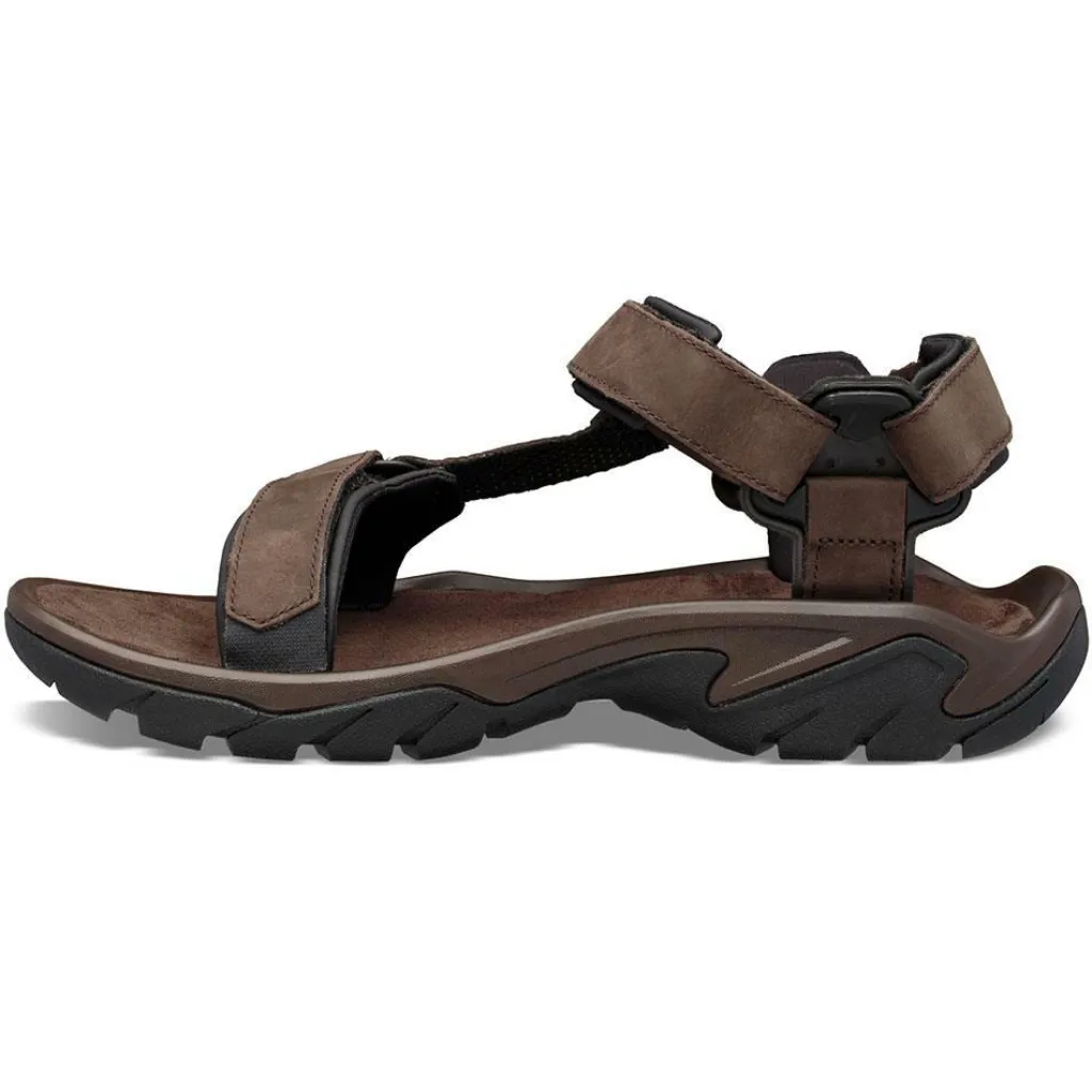 Teva Terra Fi 5 Universal Leather sandalen heren turkish coffee< Outdoor Sandalen