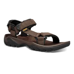 Teva Terra Fi 5 Universal Leather sandalen heren turkish coffee< Outdoor Sandalen