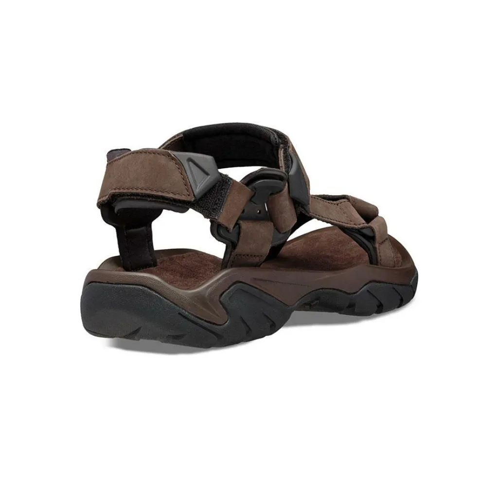 Teva Terra Fi 5 Universal Leather sandalen heren turkish coffee< Outdoor Sandalen