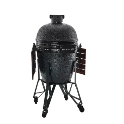 Kamado-The Bastard Large Compleet 2025 houtskoolbarbecue black