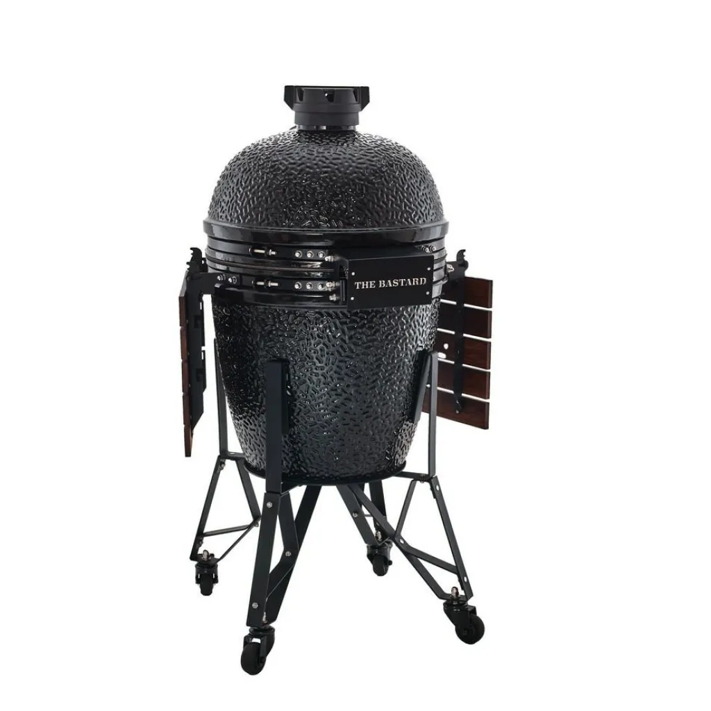 Kamado-The Bastard Large Compleet 2025 houtskoolbarbecue black