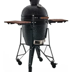 The Bastard  Medium Compleet 2025 houtskoolbarbecue black< Kamado