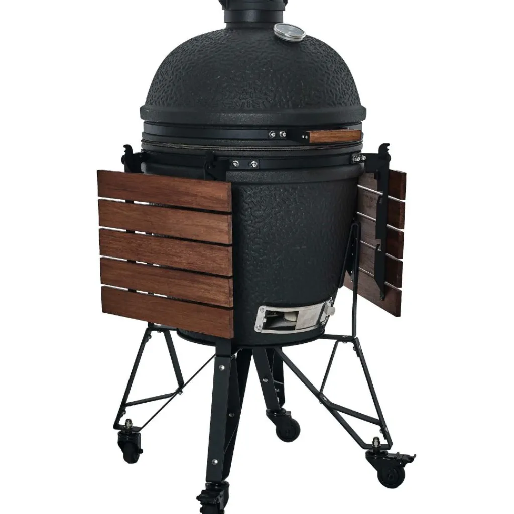 The Bastard Urban Large Compleet 2025 houtskoolbarbecue black< Kamado