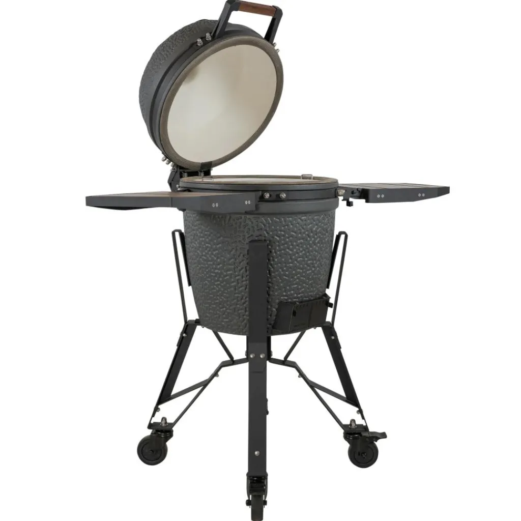 Kamado-The Bastard VX Medium Compleet houtskoolbarbecue black
