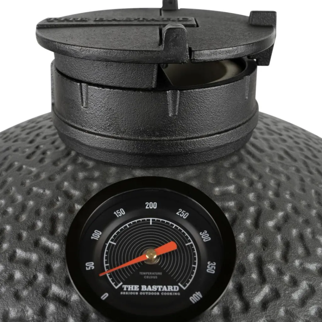 Kamado-The Bastard VX Medium Compleet houtskoolbarbecue black