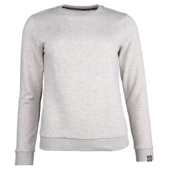 The Indian Maharadja Crew Emboss hockeytrui dames grey< Hockeykleding