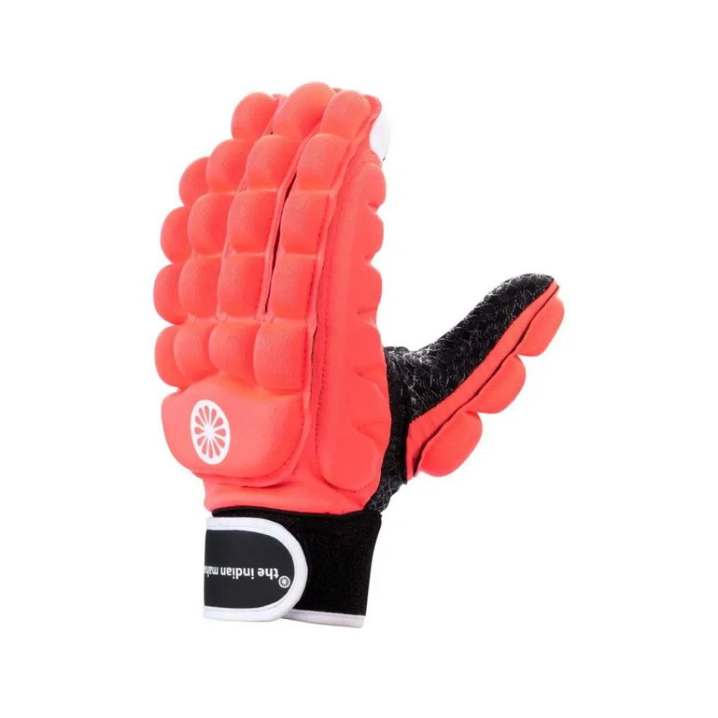 The Indian Maharadja Full Foam hockeyhandschoen links pink< Hockey Bescherming