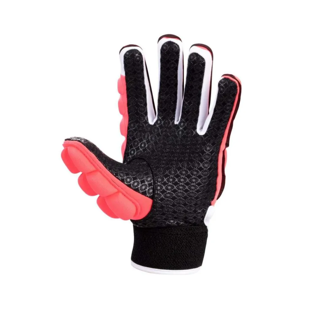 The Indian Maharadja Full Foam hockeyhandschoen links pink< Hockey Bescherming