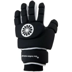 Hockey Bescherming-The Indian Maharadja Glove PRO full finger hockeyhandschoen black