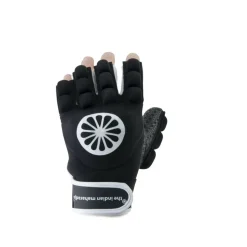 Hockey Bescherming-The Indian Maharadja Glove shell foam half left hockeyhandschoen black
