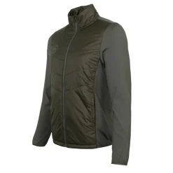 Tenniskleding-The Indian Maharadja  Goa Padded trainingsjack heren mud green