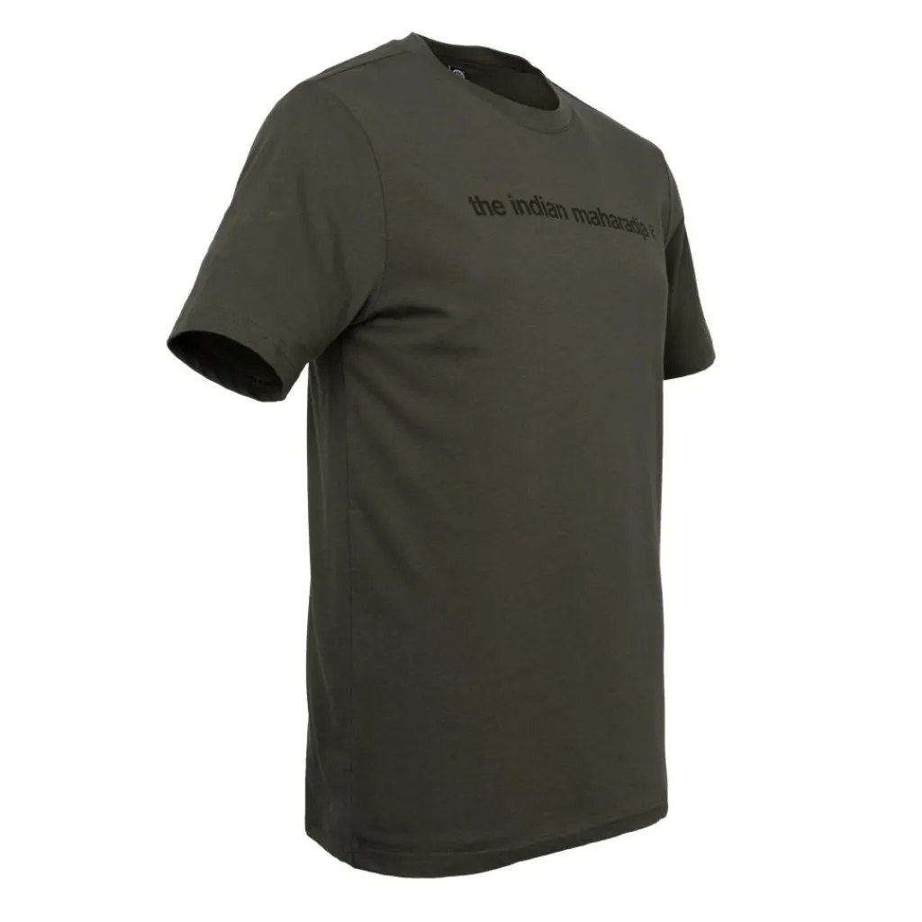 The Indian Maharadja Goa Urban tennisshirt heren mud green< Tenniskleding