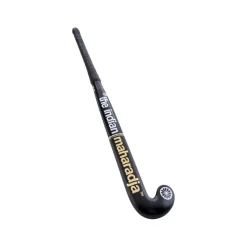 The Indian Maharadja Gold 95 Low Bow hockeystick black gold< Hockeystick