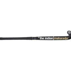 The Indian Maharadja Gold 80 Goalie Bow hockeystick black gold< Hockeystick