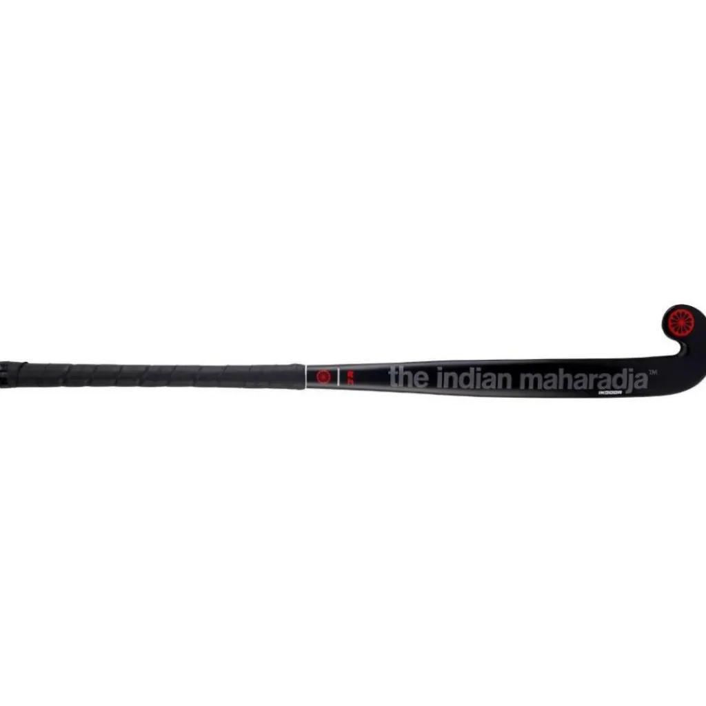 The Indian Maharadja Gravity zaalhockeystick junior black red< Hockeystick