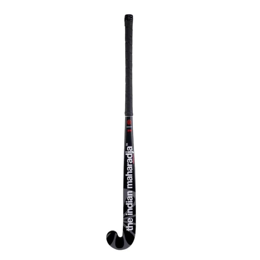 The Indian Maharadja Gravity zaalhockeystick junior black red< Hockeystick