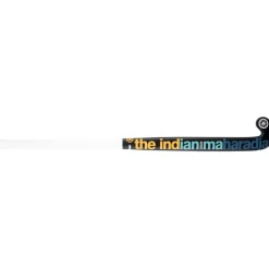 The Indian Maharadja Gravity 00 Mid Bow zaalhockeystick black orange aqua black< Hockeystick