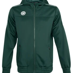 The Indian Maharadja Jaipur Performance Hooded trainingsjacket heren green< Hockeykleding