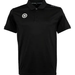 Hockeykleding-The Indian Maharadja Jaipur Performance Polo hockeyshirt heren black