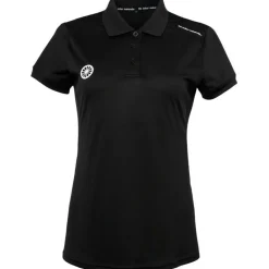 The Indian Maharadja Jaipur Performance Polo hockeyshirt dames black< Hockeykleding