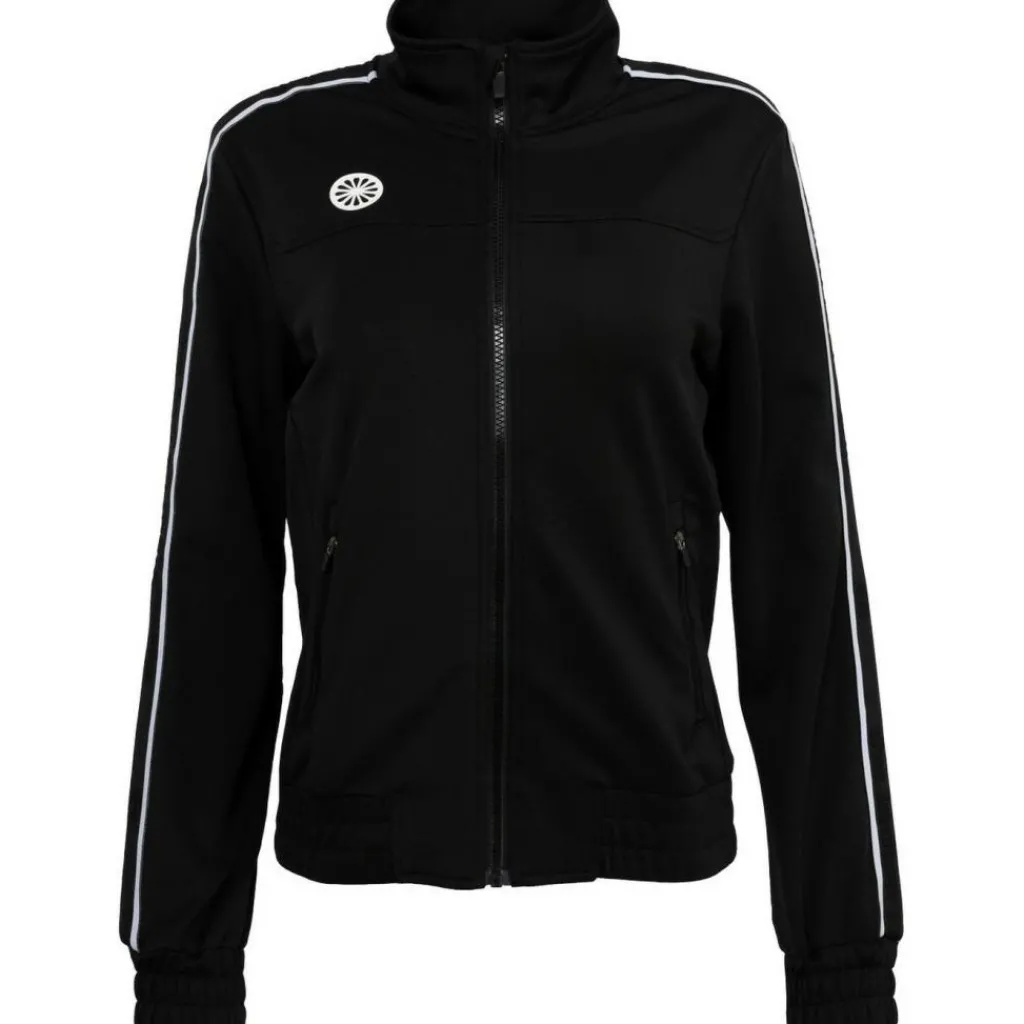 The Indian Maharadja Jaipur Performance trainingsjack dames black< Hockeykleding