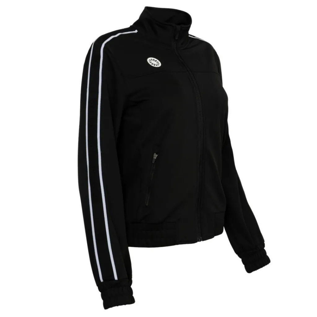 The Indian Maharadja Jaipur Performance trainingsjack dames black< Hockeykleding